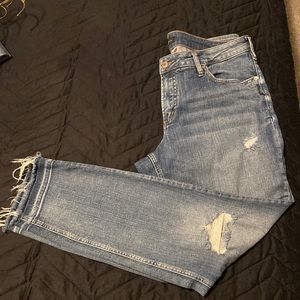 Women’s Silver Boyfriend Jeans